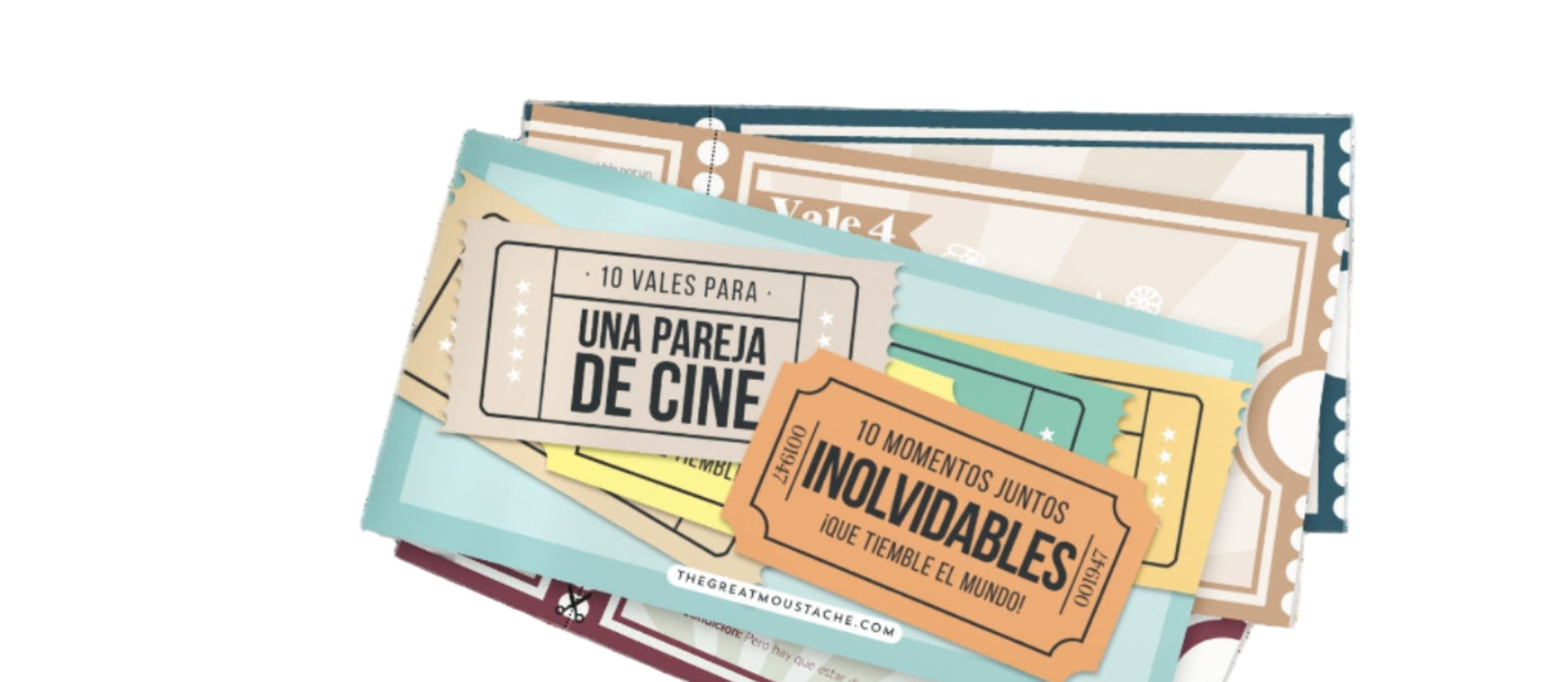 10 Vales para parejas de cine