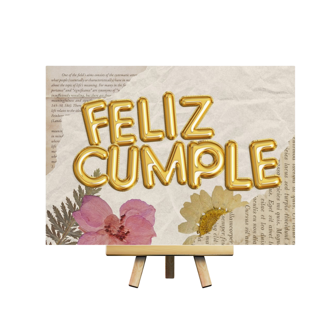 Tarjeta Postal - Feliz Cumple