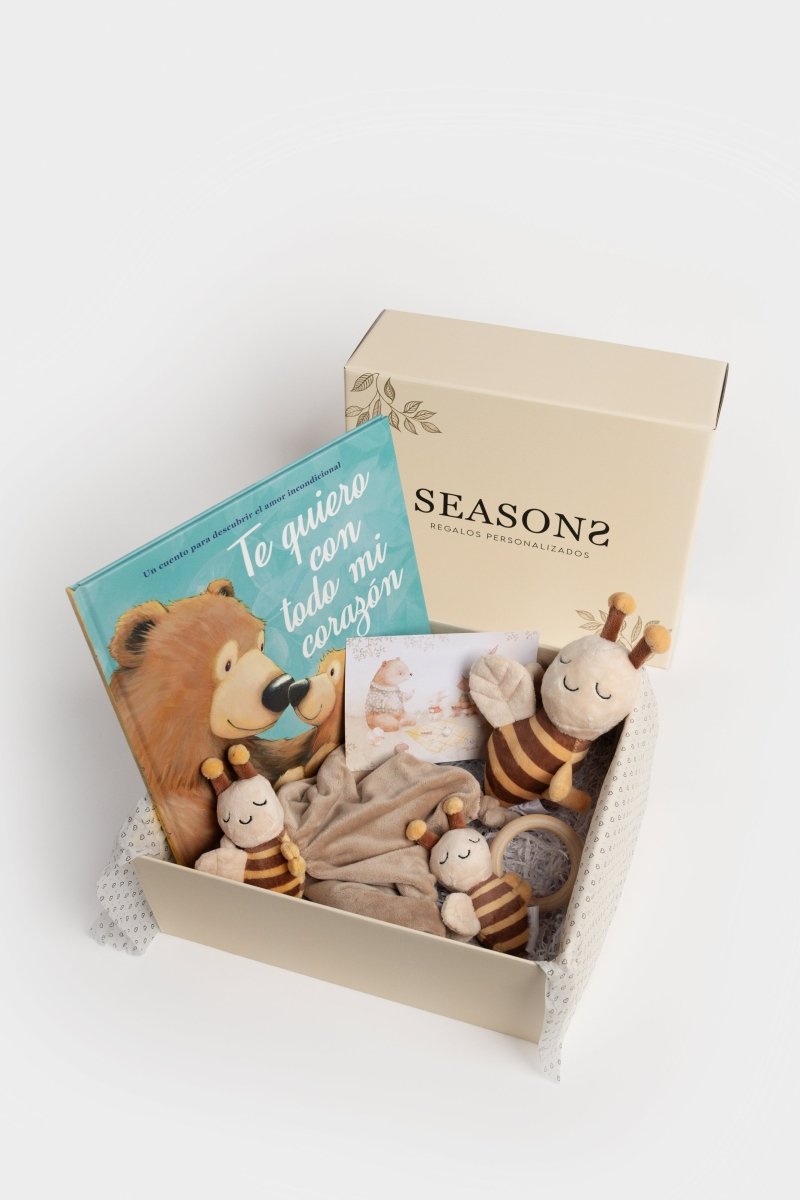Canastilla Bebé: Abejitas - Seasons Box Shop