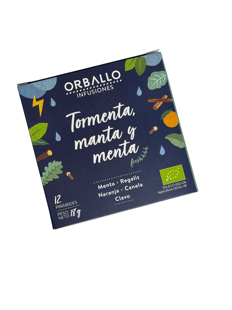 Infusión Tormenta, manta y menta - Seasons Box Shop