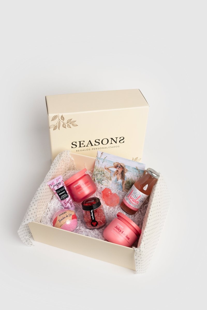 Kit Spa en Casa: Belleza Rosa - Seasons Box Shop