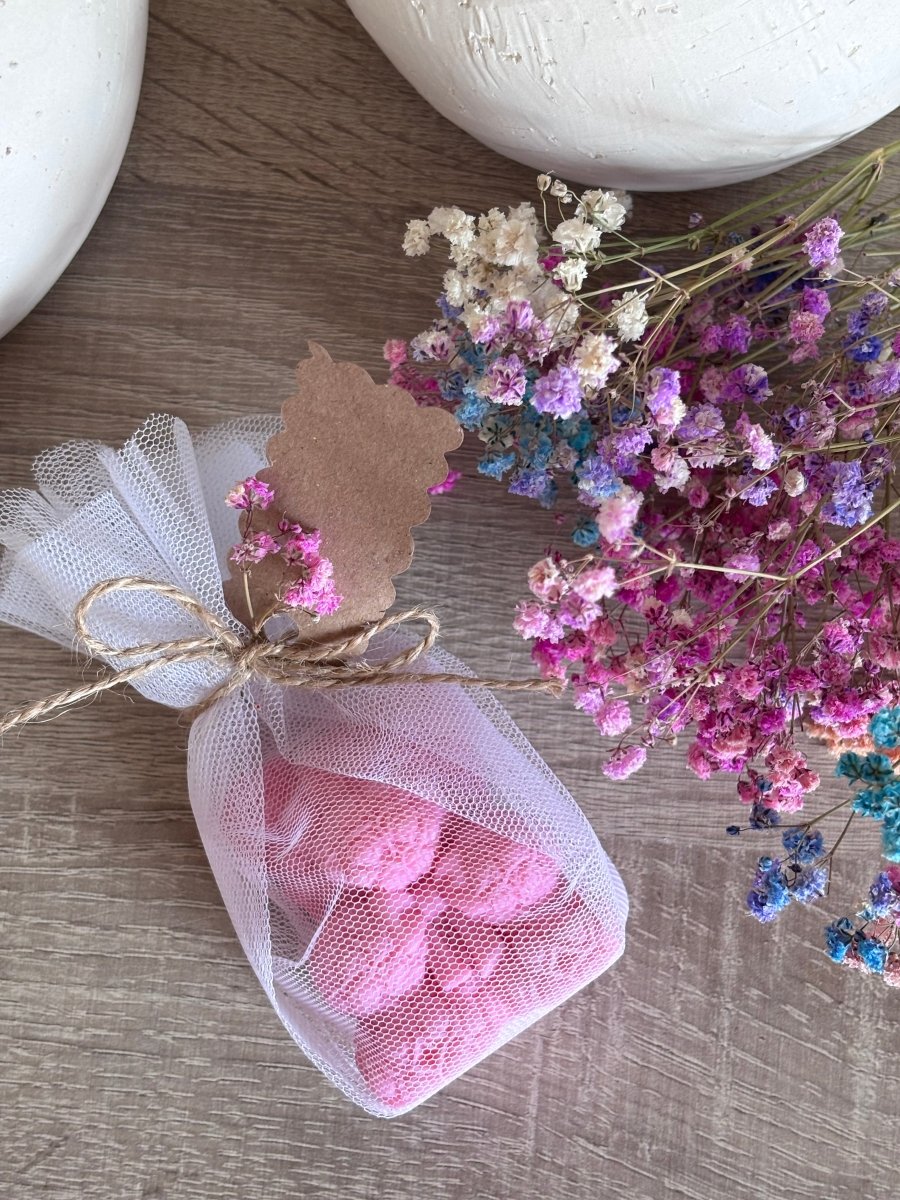Mini Osito de Wax Melt en Bolsita | Detalles para Bodas, Bautizos y Comuniones - Seasons Box Shop