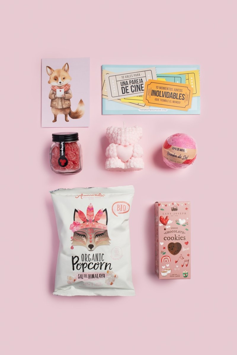 PACK DE REGALO SAN VALENTÍN: REGALO PARA PAREJAS - Seasons Box Shop