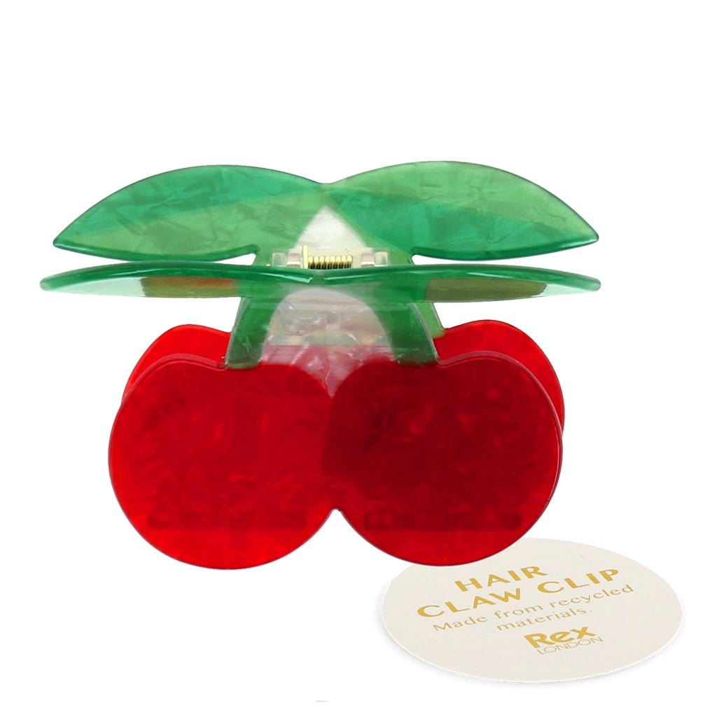 Pinza de Pelo Diseño Cerezas - Seasons Box Shop