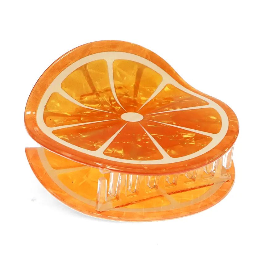 Pinza de Pelo Diseño Naranja - Seasons Box Shop