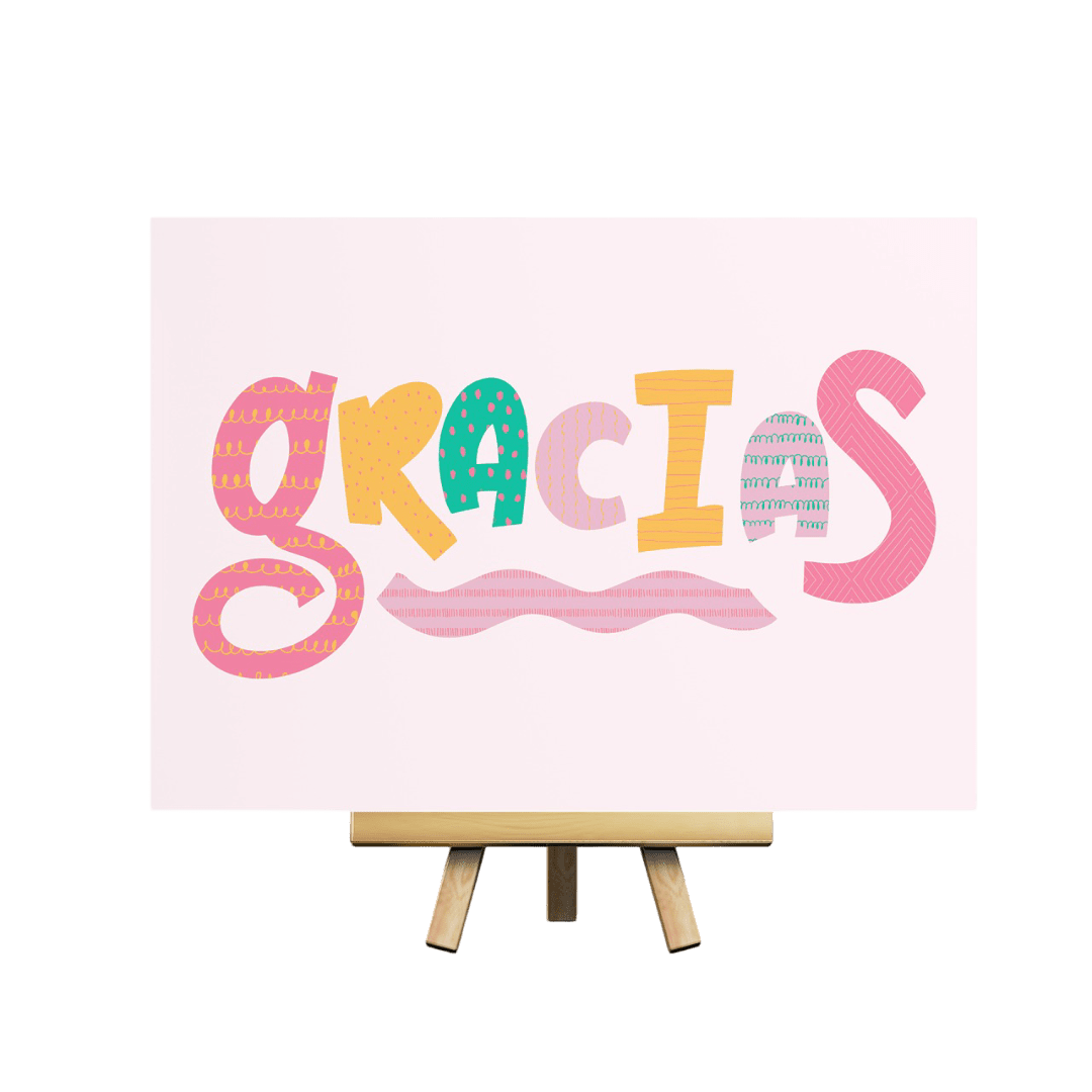 Tarjeta Postal - Gracias - Seasons Box Shop